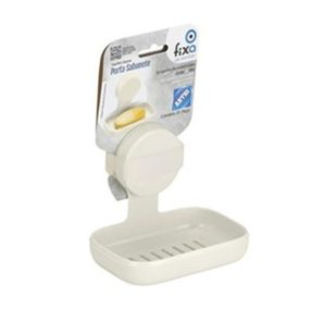 JABONERA DE PLASTICO CON VENTOSA