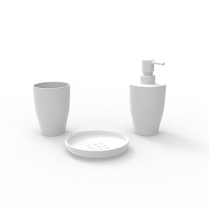 SET ACCESORIOS BAÑO 3PZAS