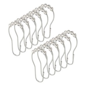 ARGOLLAS DE METAL PARA CORTINA DE BAÑO